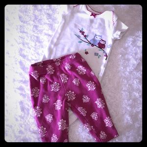 Carters NB owl outfit